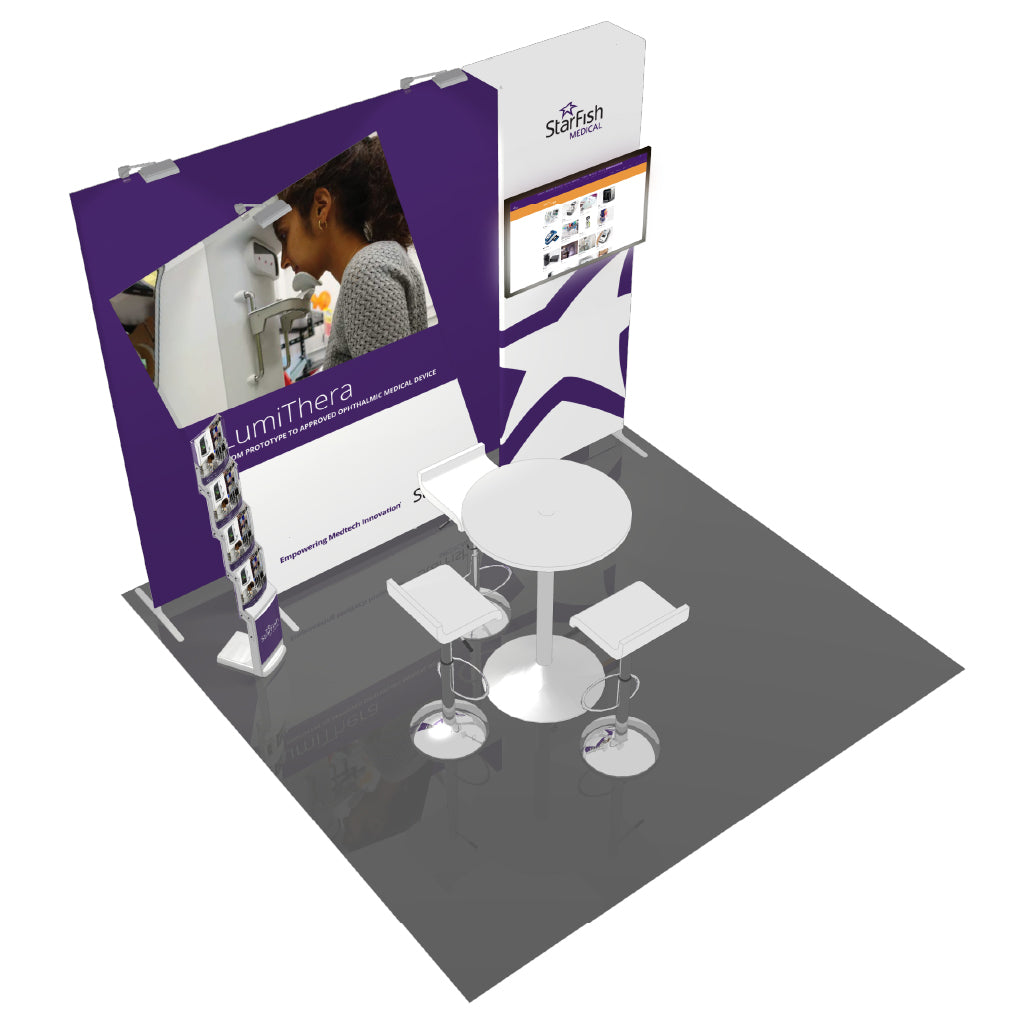 Contour Booth Solution (10' x 10') – 24