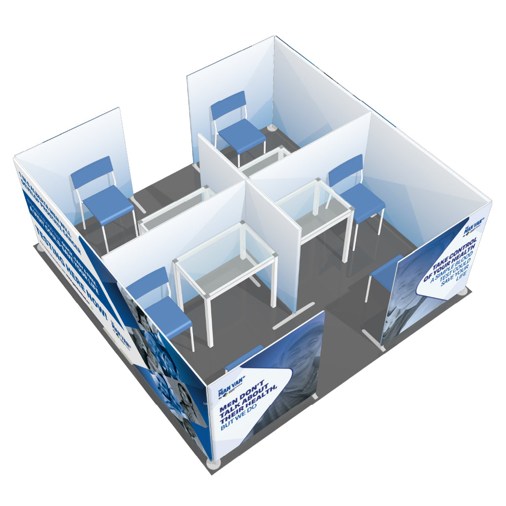 Contour Booth Solution (10' x 10') – 30