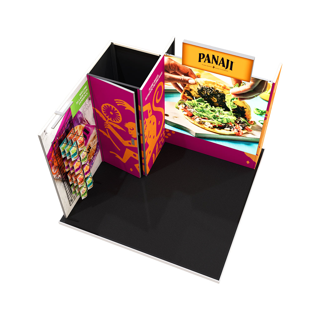 PanoLED Booth Solution (10' x 10') - 01
