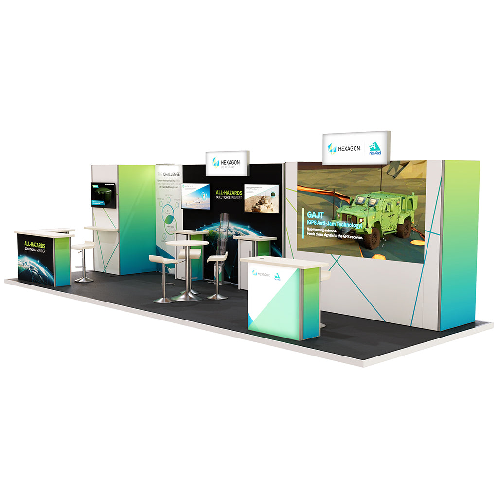 PanoLED Booth Solution (10' x 30') - 01