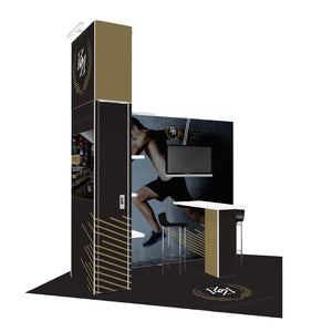 H-line Booth Solution (10' x 10') – 01
