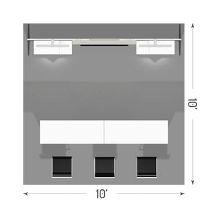 H-line Booth Solution (10' x 10') – 04