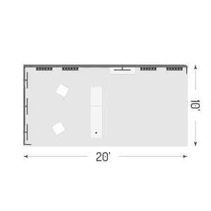 H-line Booth Solution (10' x 20') – 02