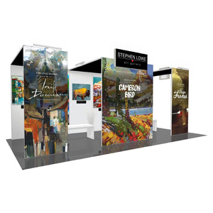 H-line Booth Solution (10' x 20') – 10