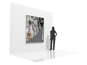 Wall-Mounted Lightbox 5' x 6' (View 02)