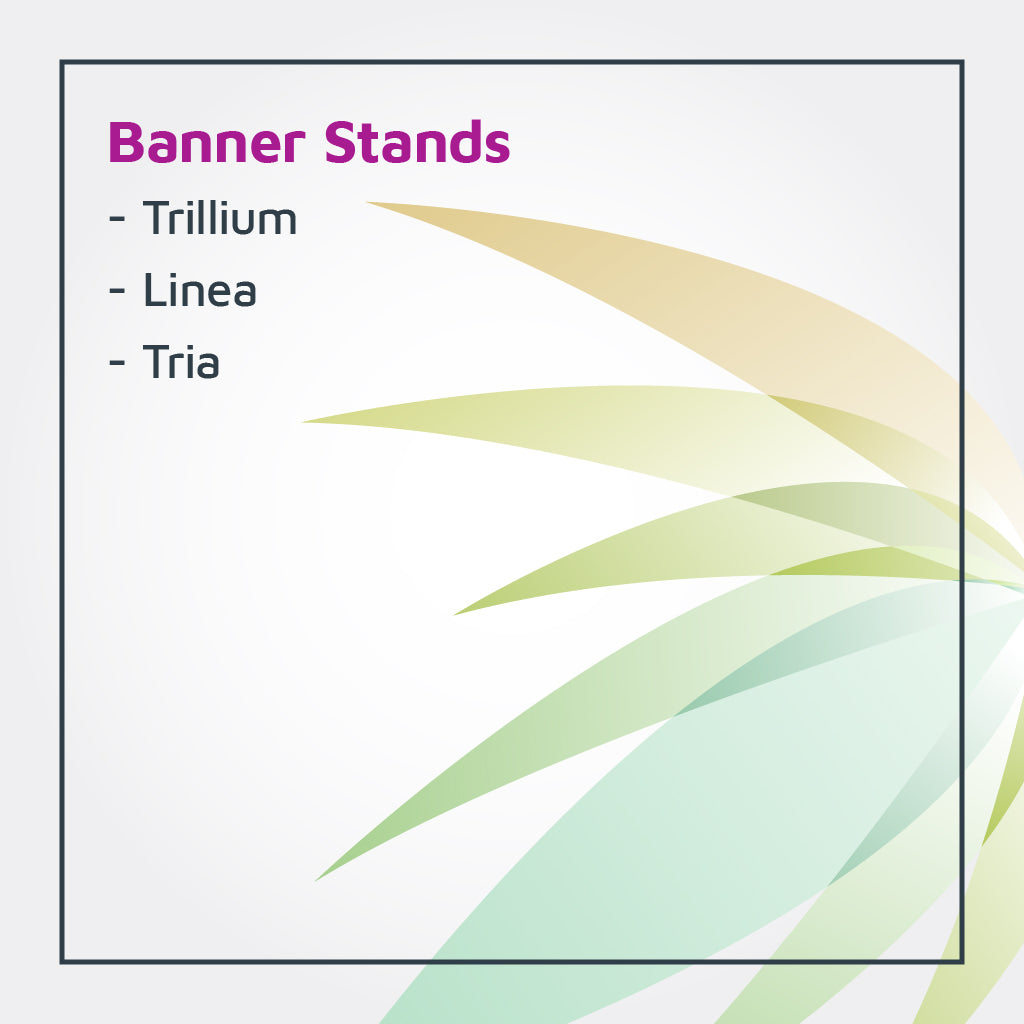 Banner Stand (Trillium, Linea, Tria) - Replacement Graphics