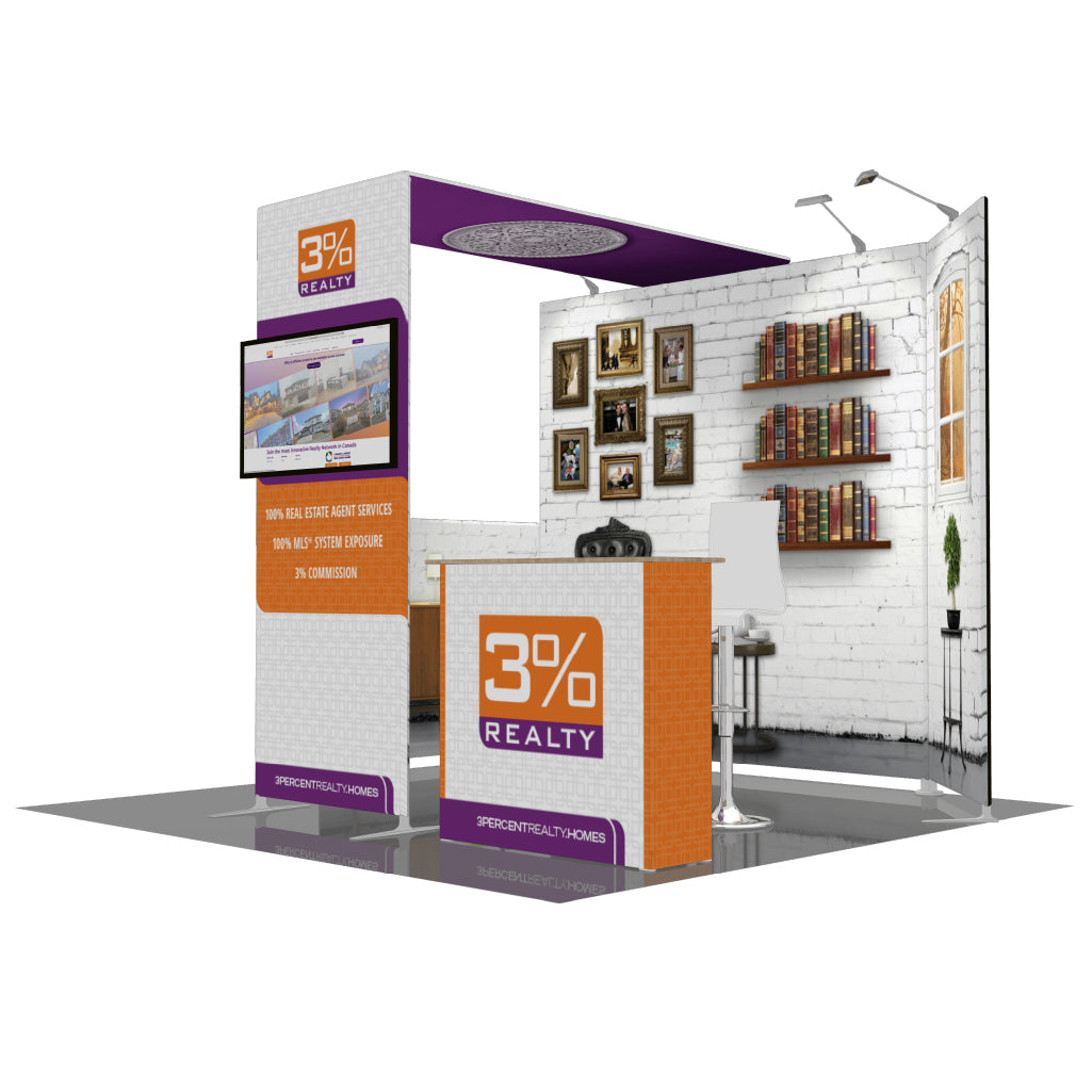 Contour Booth Solution (10&#39; x 10&#39;) - 22