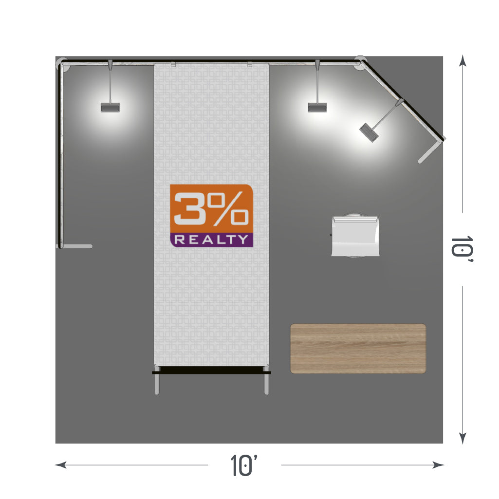 Contour Booth Solution (10&#39; x 10&#39;) - 22