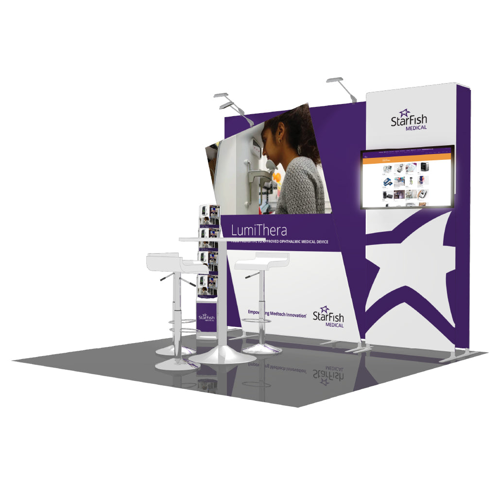 Contour Booth Solution (10&#39; x 10&#39;) - 24