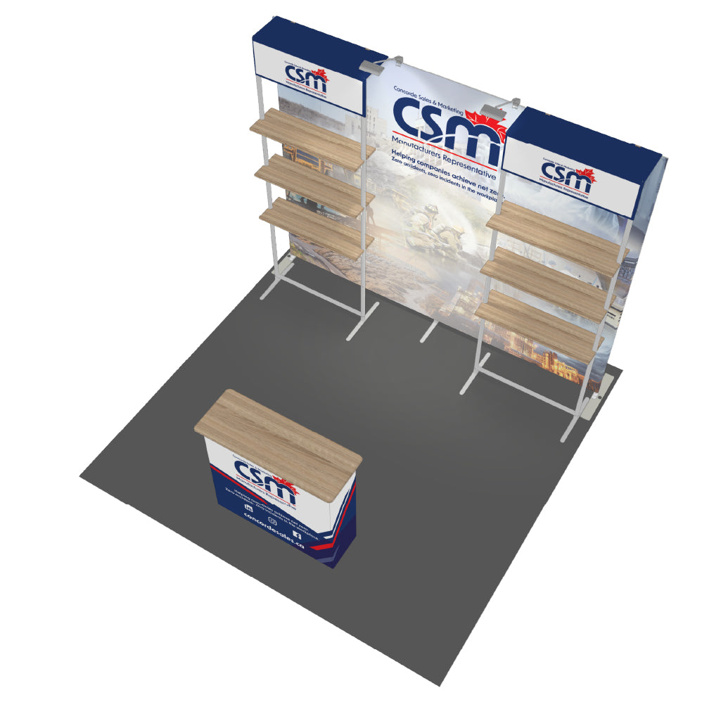 Contour Booth Solution (10&#39; x 10&#39;) - 26