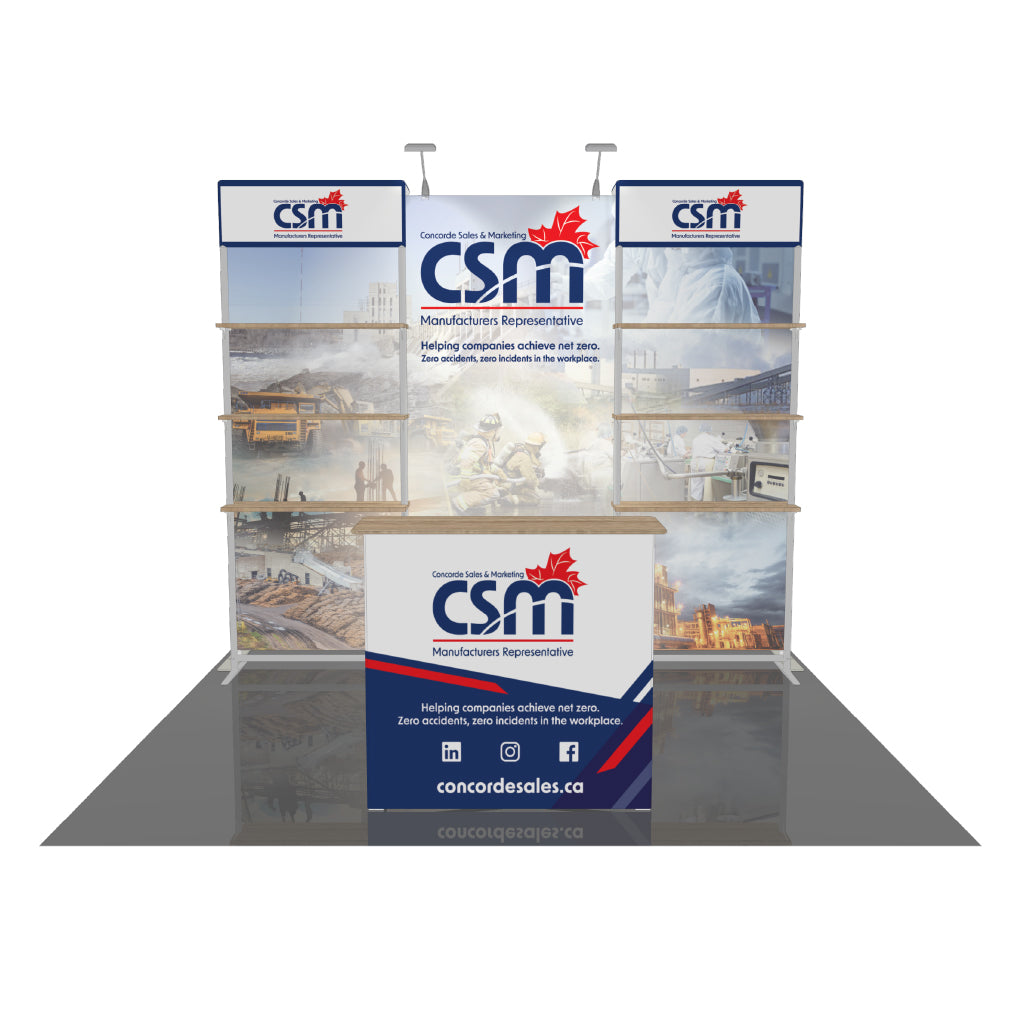 Contour Booth Solution (10&#39; x 10&#39;) - 26