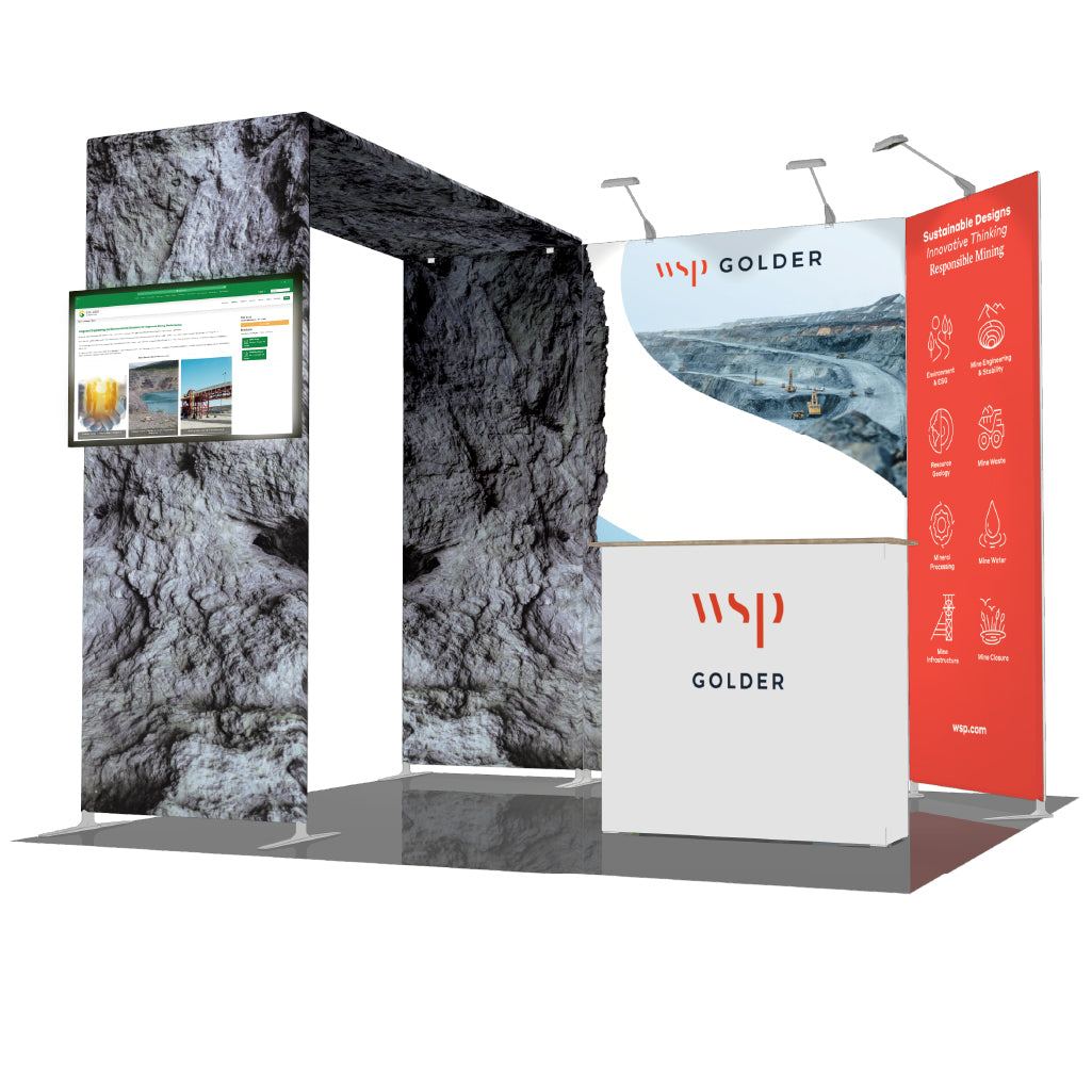 Contour Booth Solution (10&#39; x 10&#39;) - 27