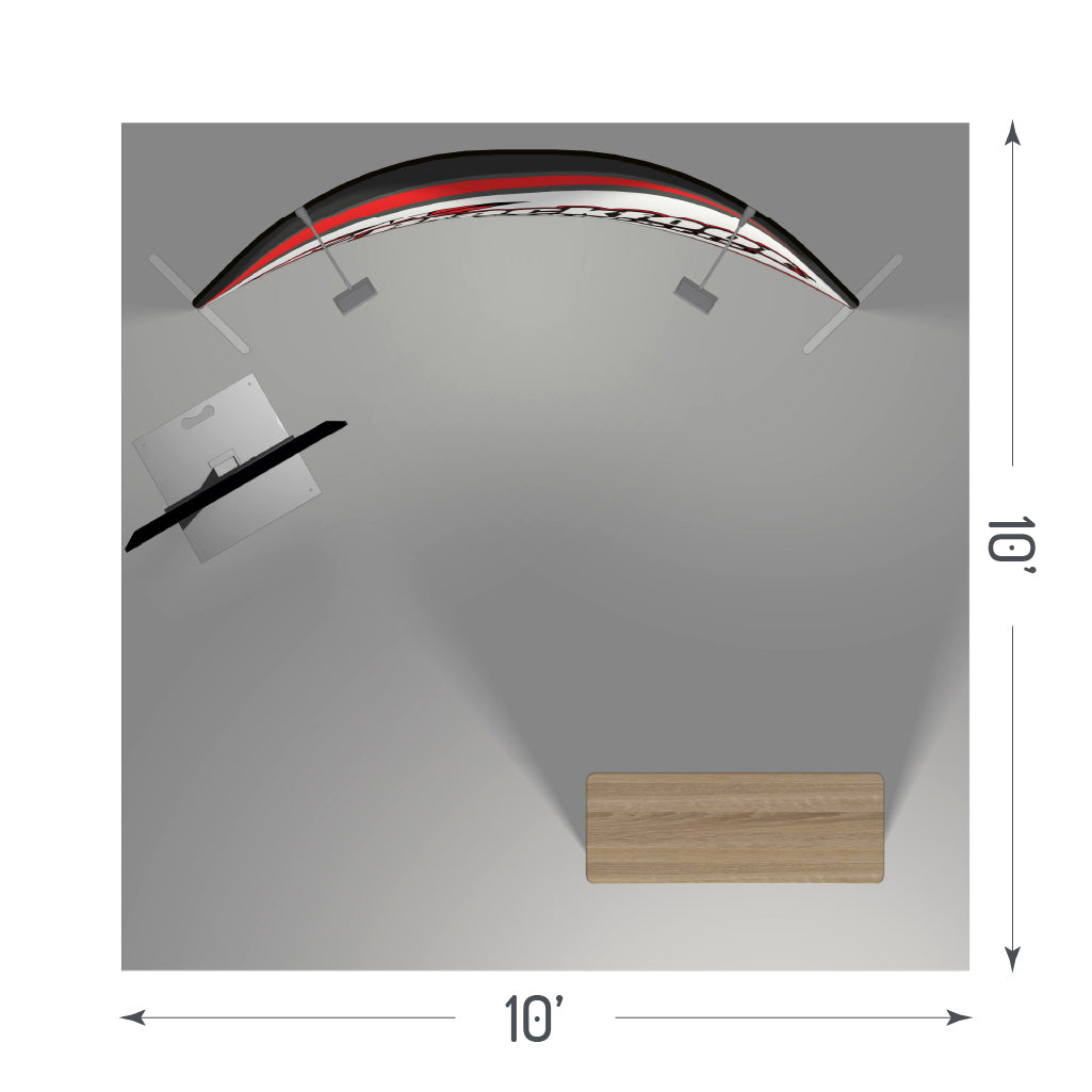 Contour Booth Solution (10&#39; x 10&#39;) - 32