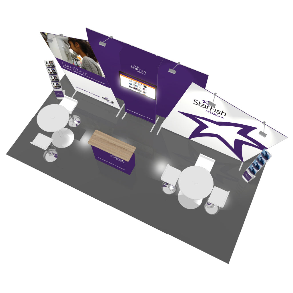 Contour Booth Solution (10&#39; x 20&#39;) - 11