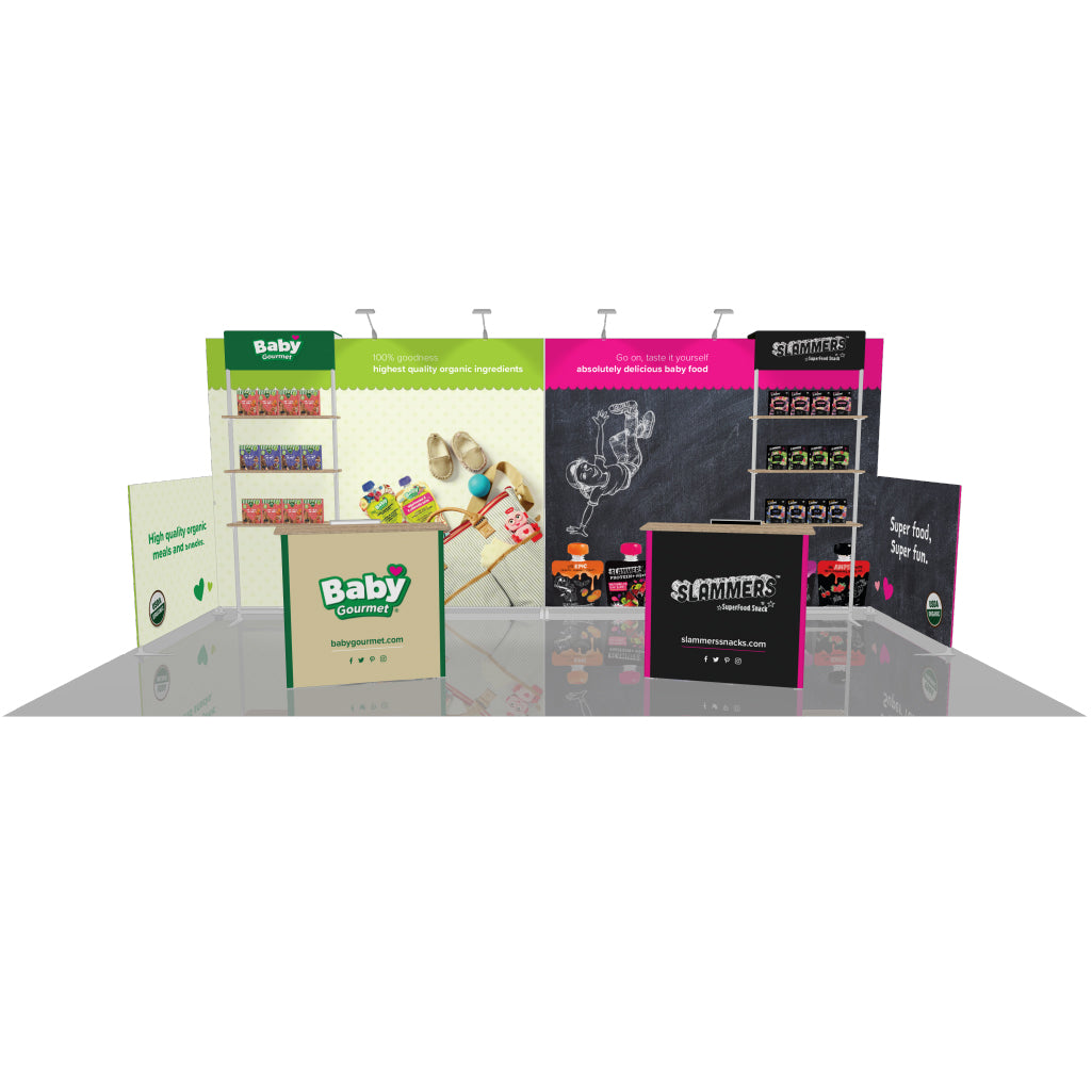 Contour Booth Solution (10&#39; x 20&#39;) - 12