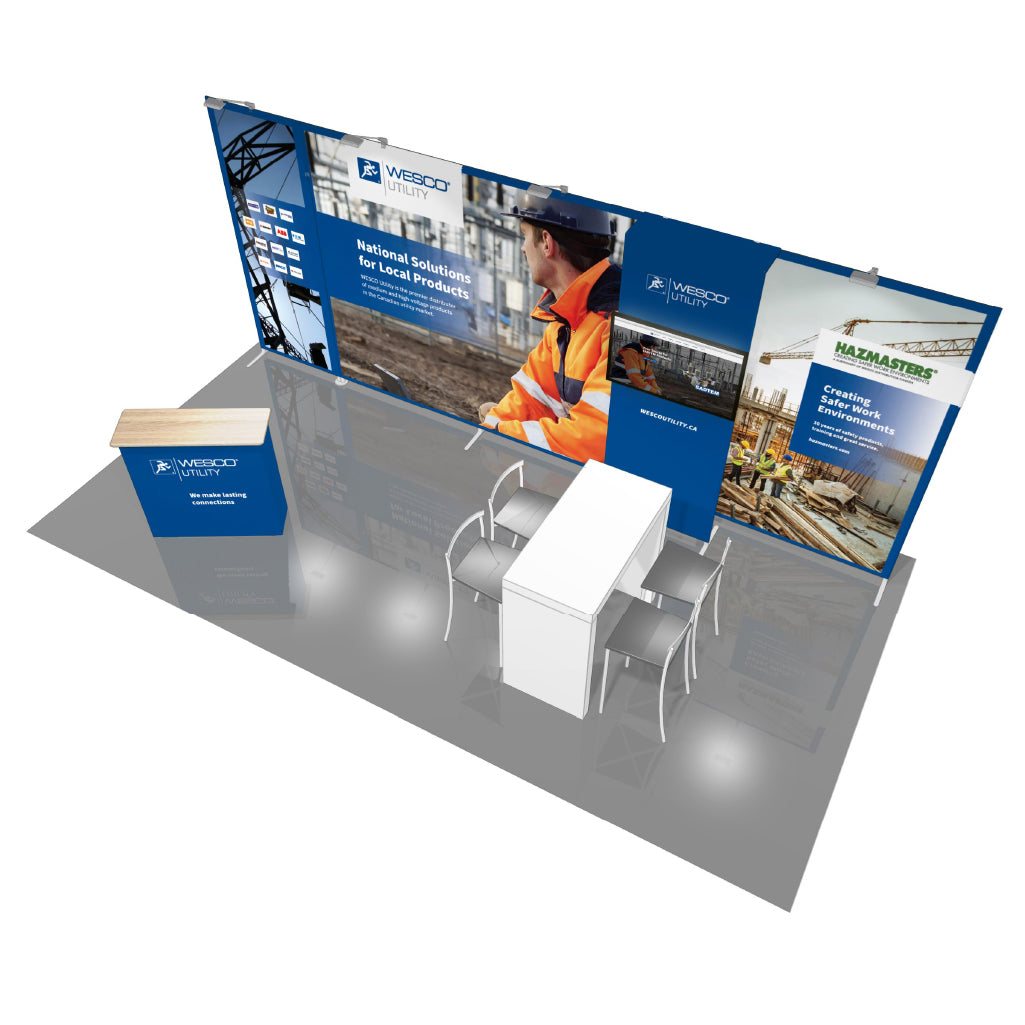 Contour Booth Solution (10&#39; x 20&#39;) - 16