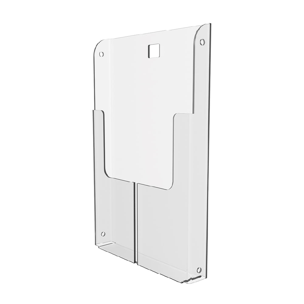 Lucid Literature Rack with Connector for Exhibits