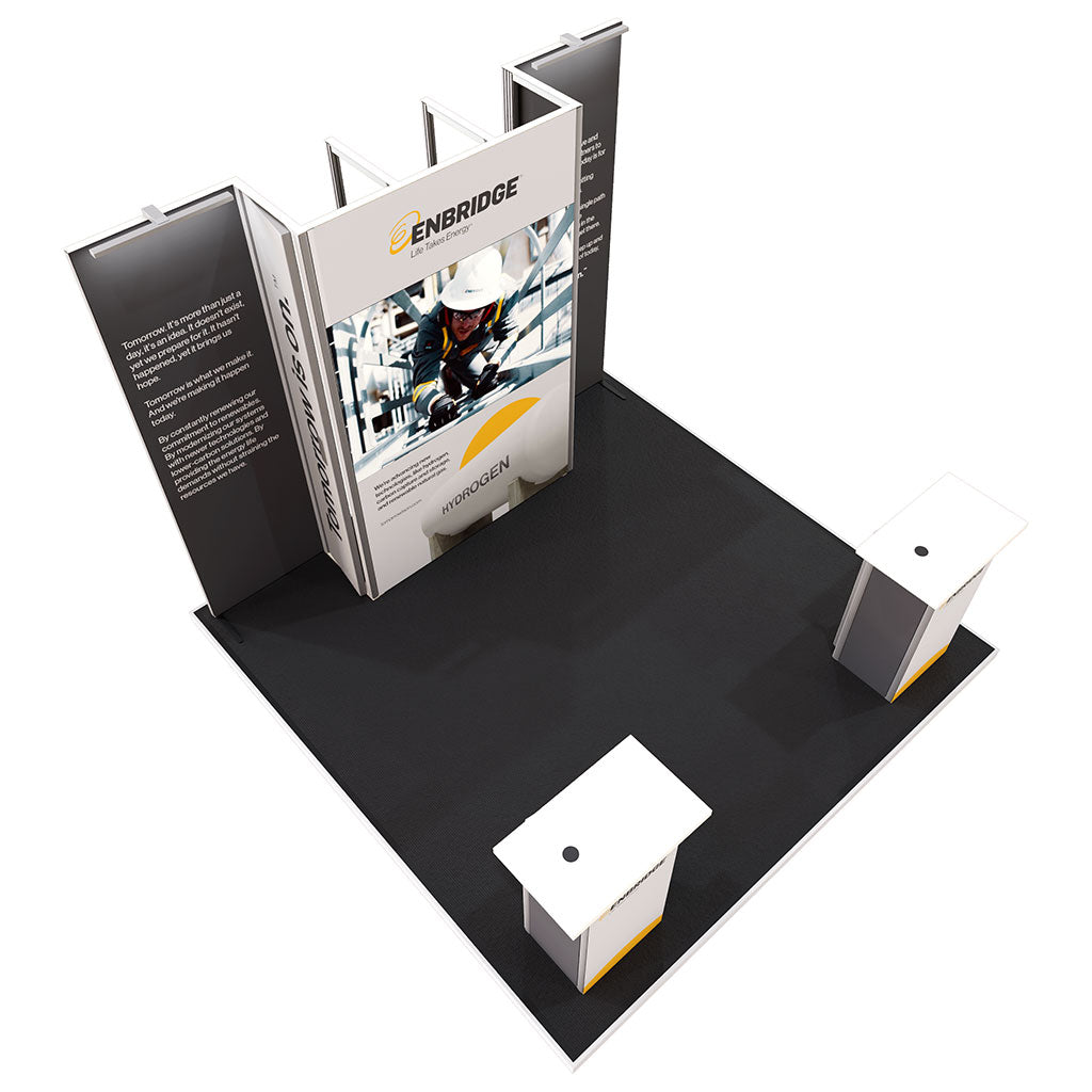 PanoLED Booth Solution (10&#39; x 10&#39;) - 03