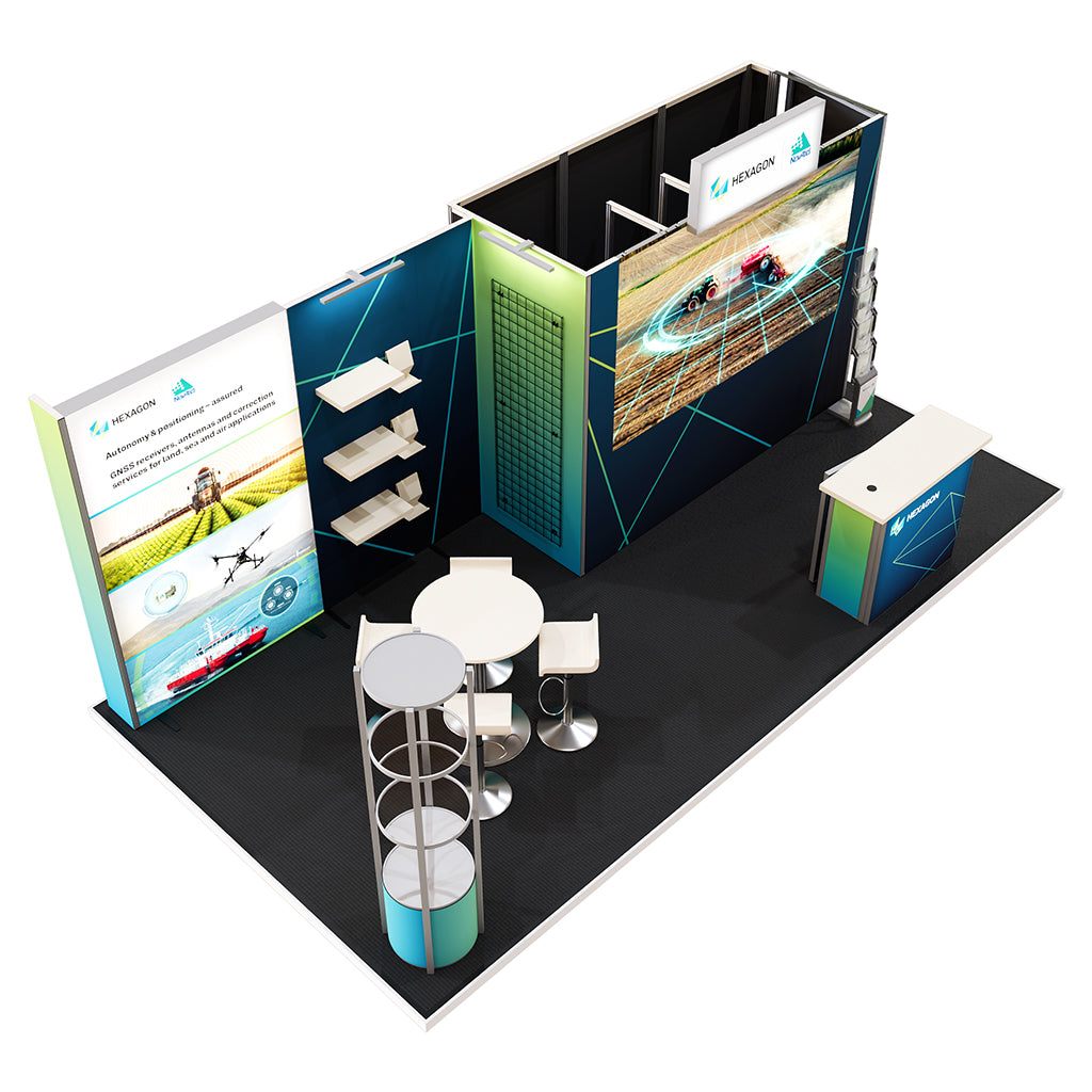 PanoLED Booth Solution (10&#39; x 20&#39;) - 02