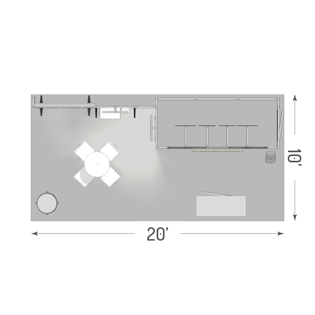 PanoLED Booth Solution (10&#39; x 20&#39;) - 02