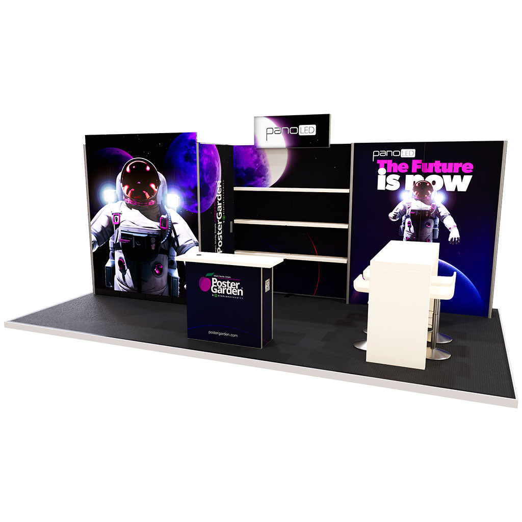 PanoLED Booth Solution (10&#39; x 20&#39;) - 03