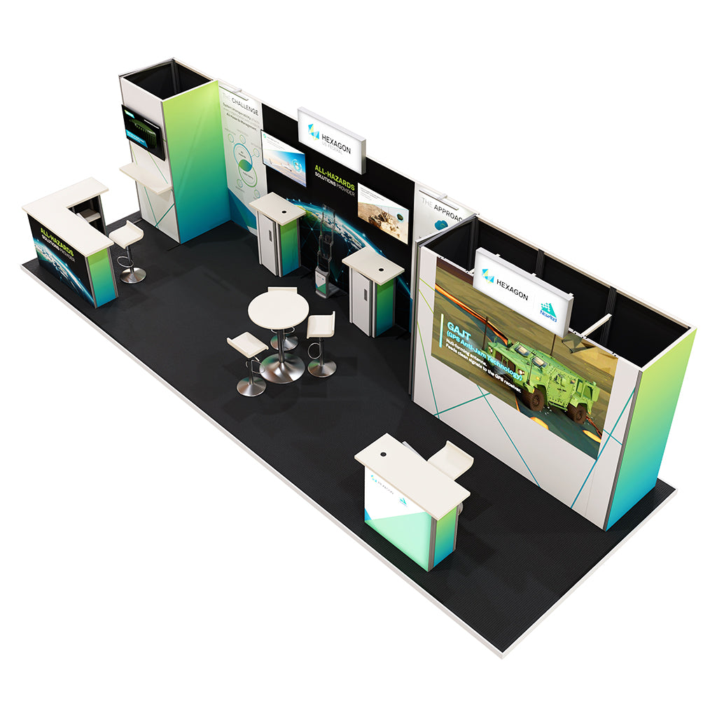 PanoLED Booth Solution (10&#39; x 30&#39;) - 01