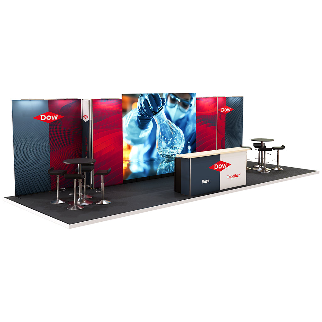 PanoLED Booth Solution (10&#39; x 30&#39;) - 02