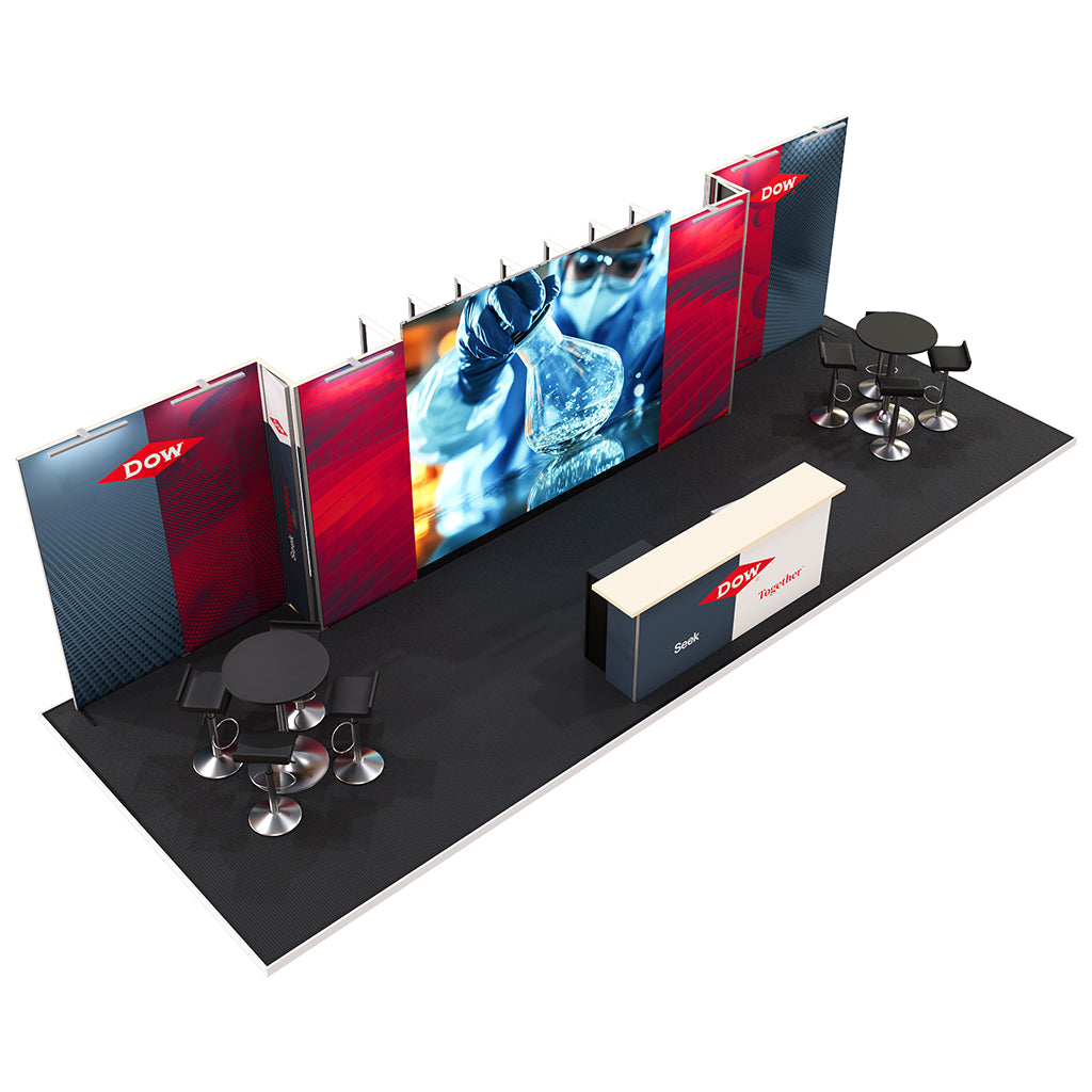 PanoLED Booth Solution (10&#39; x 30&#39;) - 02