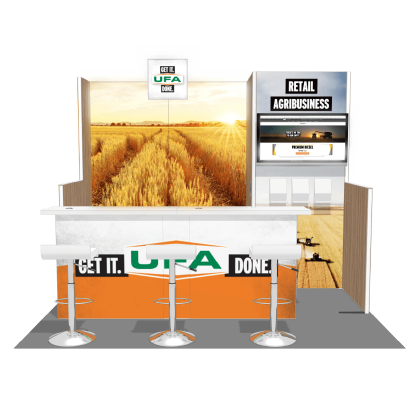 Modular Frame Booths