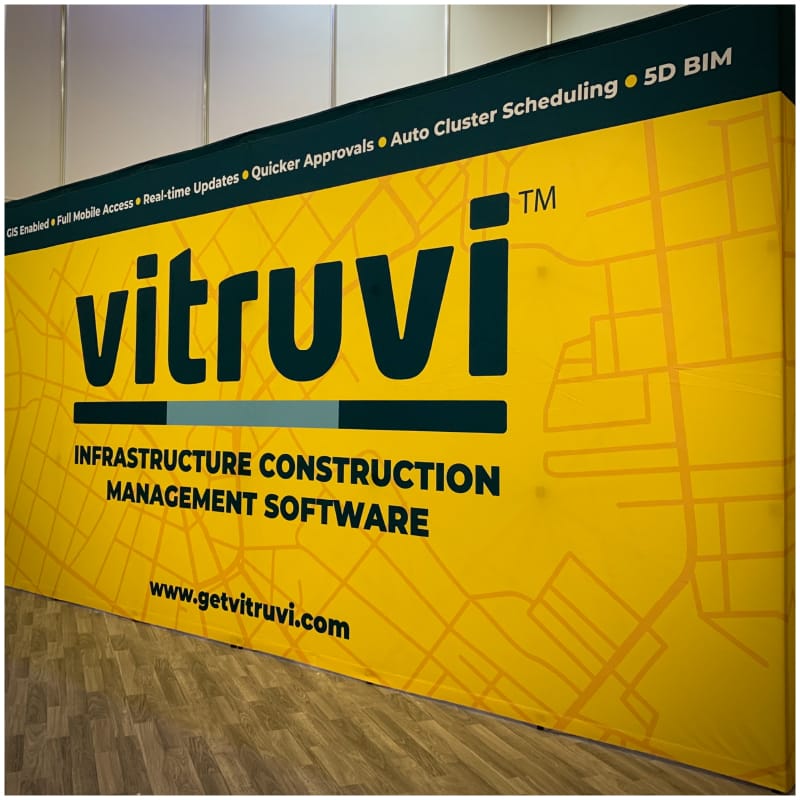 Xtension Fabric Pop-Up Display - 16' x 8' Configuration