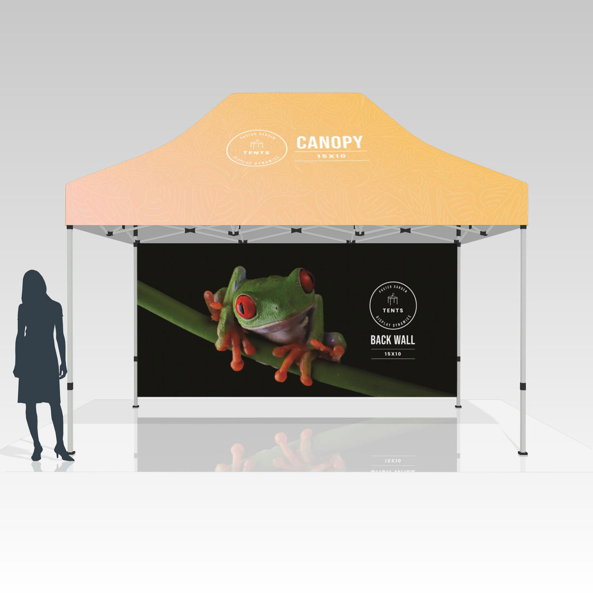 Tent 10&#39; x 15&#39; - Backwall Kit