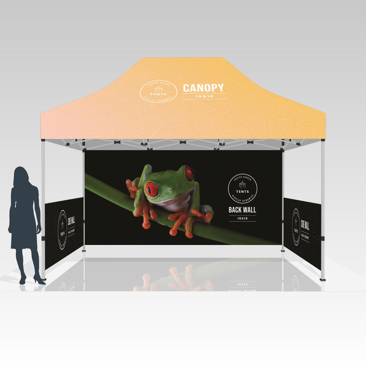 Tent 10&#39; x 15&#39; - Half Sidewall Kit