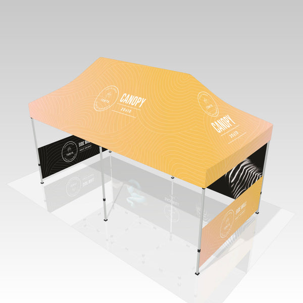 Order 10'x20' Half Sidewall Kit: Flexible Tent Coverage