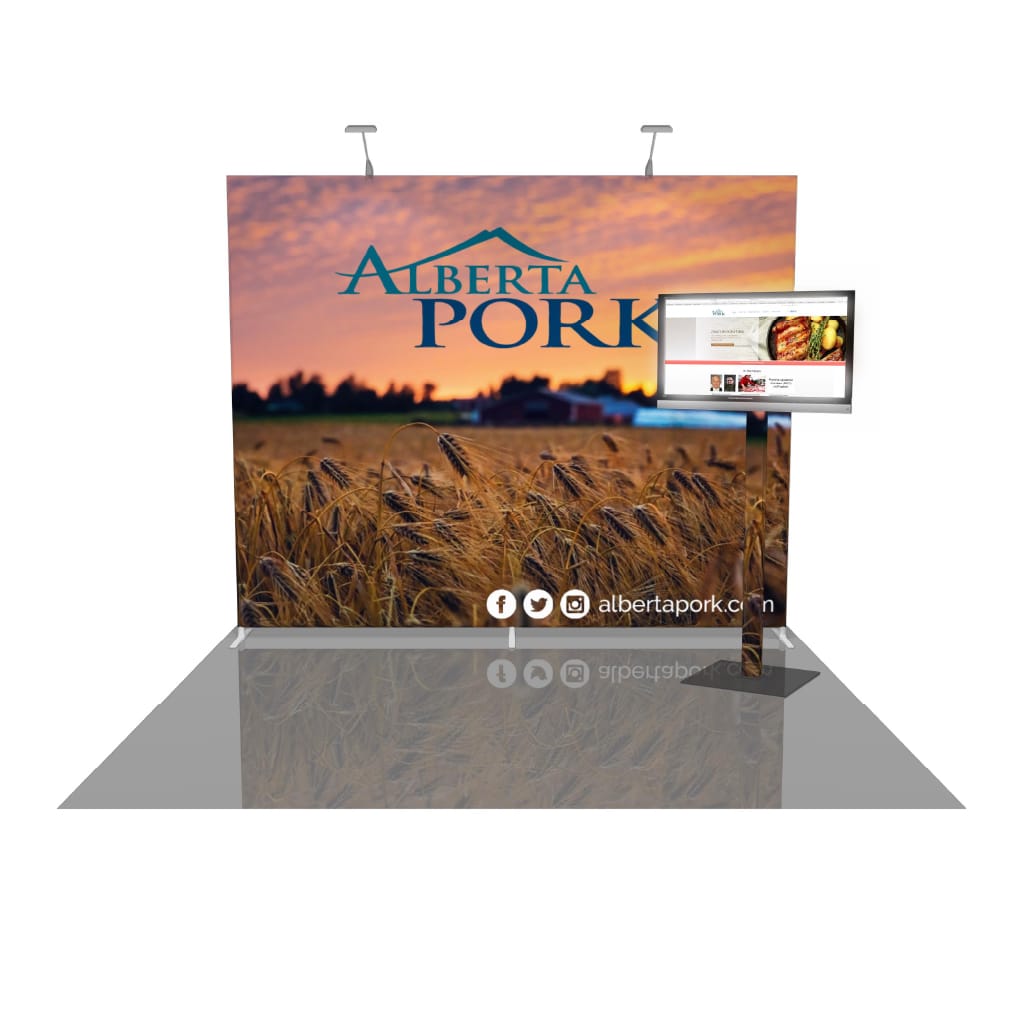 Contour Booth Solution (10&#39; x 10&#39;) - 01