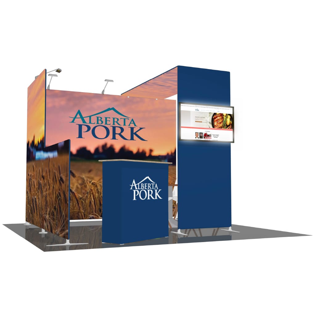 Contour Booth Solution (10&#39; x 10&#39;) - 02
