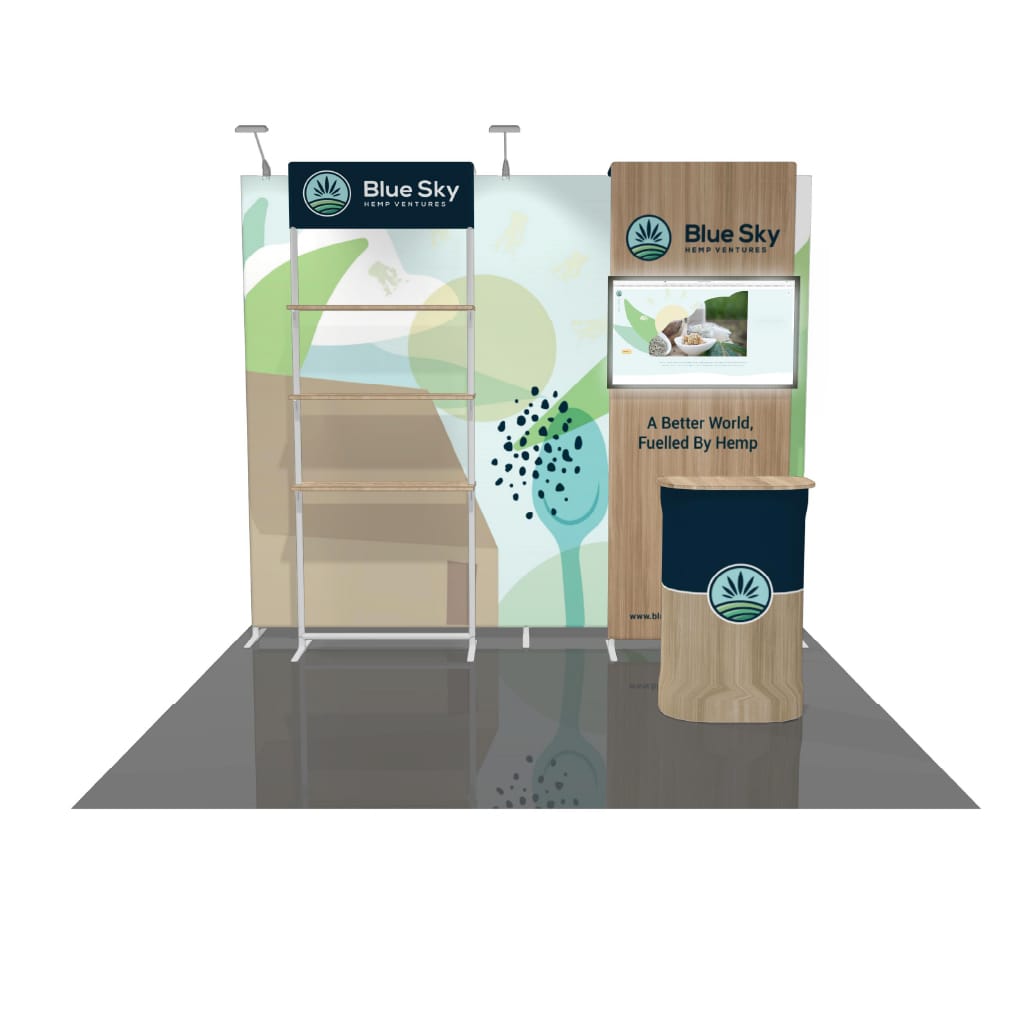 Contour Booth Solution (10&#39; x 10&#39;) - 04