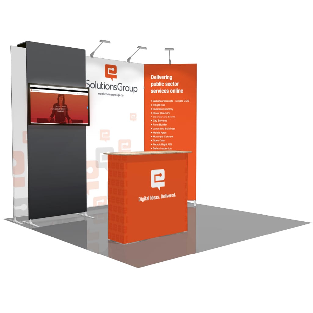 Contour Booth Solution (10&#39; x 10&#39;) - 05