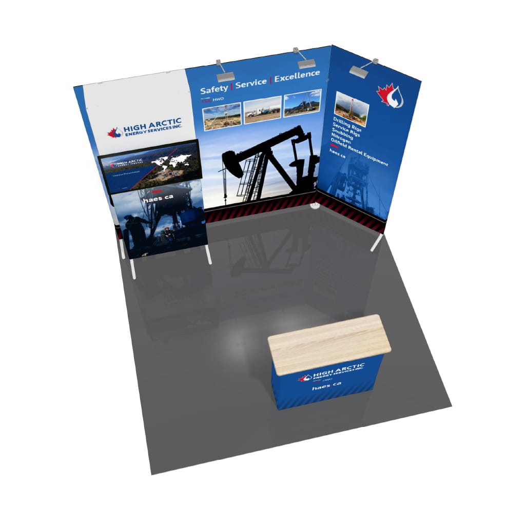 Contour Booth Solution (10&#39; x 10&#39;) - 09