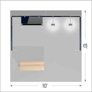 Contour Booth Solution (10' x 10') – 10
