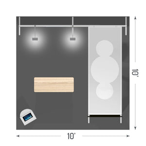 Contour Booth Solution (10' x 10') – 15