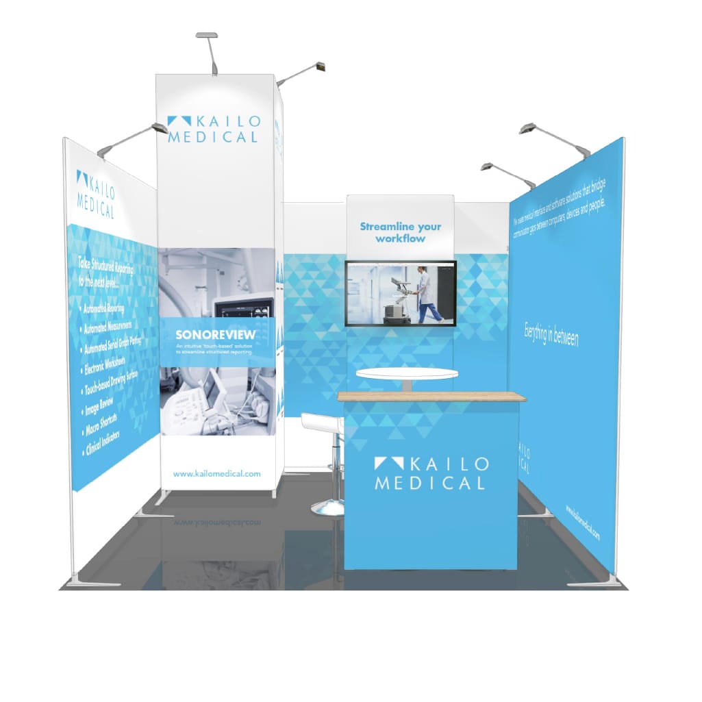 Contour Booth Solution (10&#39; x 10&#39;) - 17