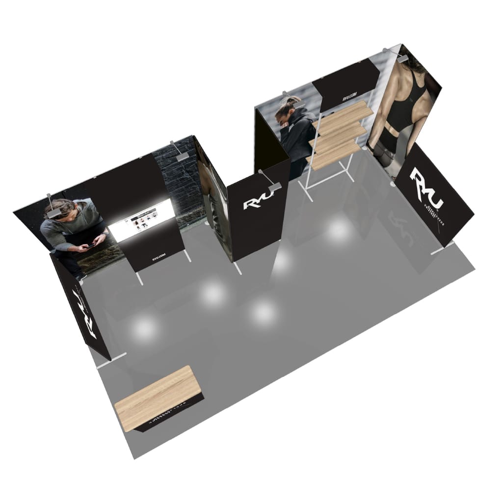 Contour Booth Solution (10&#39; x 20&#39;) - 04