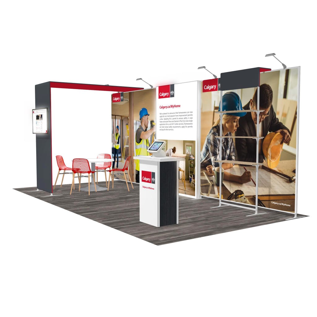 Contour Booth Solution (10&#39; x 20&#39;) - 05