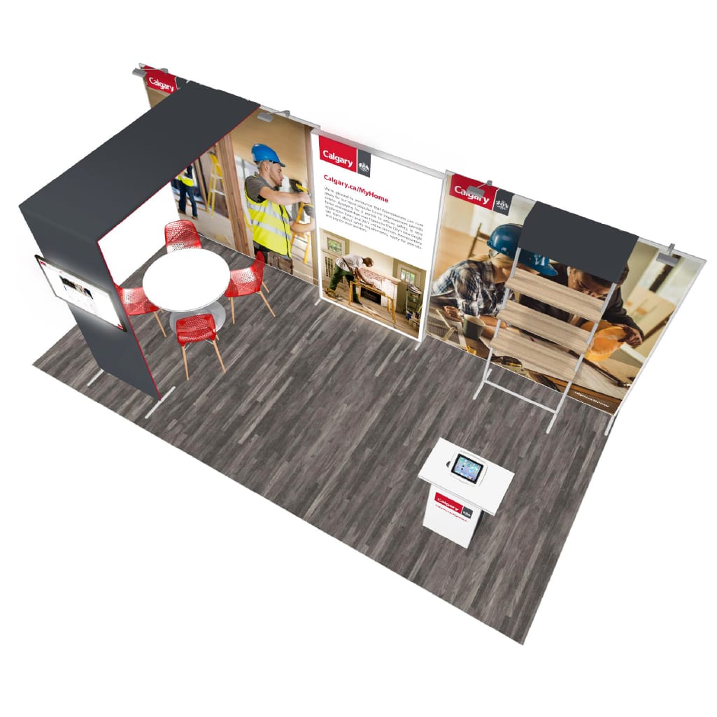Contour Booth Solution (10&#39; x 20&#39;) - 05
