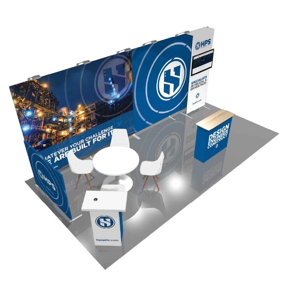 Contour Booth Solution (10&#39; x 20&#39;) - 07