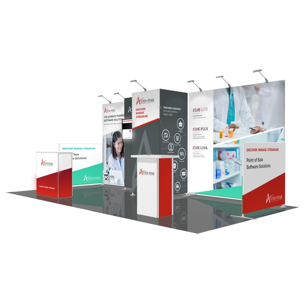 Contour Booth Solution (10' x 20') – 08