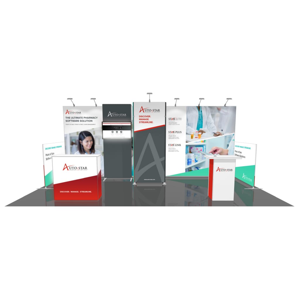 Contour Booth Solution (10&#39; x 20&#39;) - 08