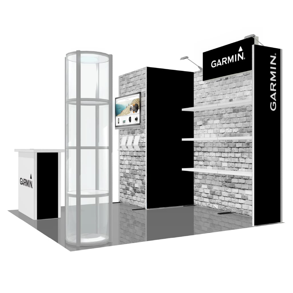 H-line Booth Solution (10&#39; x 10&#39;) - 02