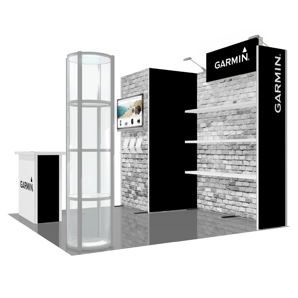 H-line Booth Solution (10' x 10') - 02