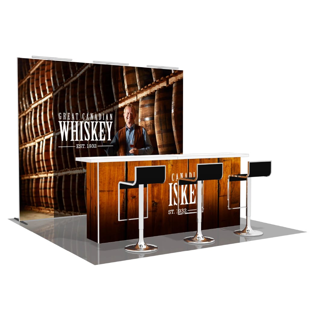 H-line Booth Solution (10' x 10') – 03